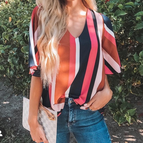 Vici Tops - Vici 💕 Pink Blouse